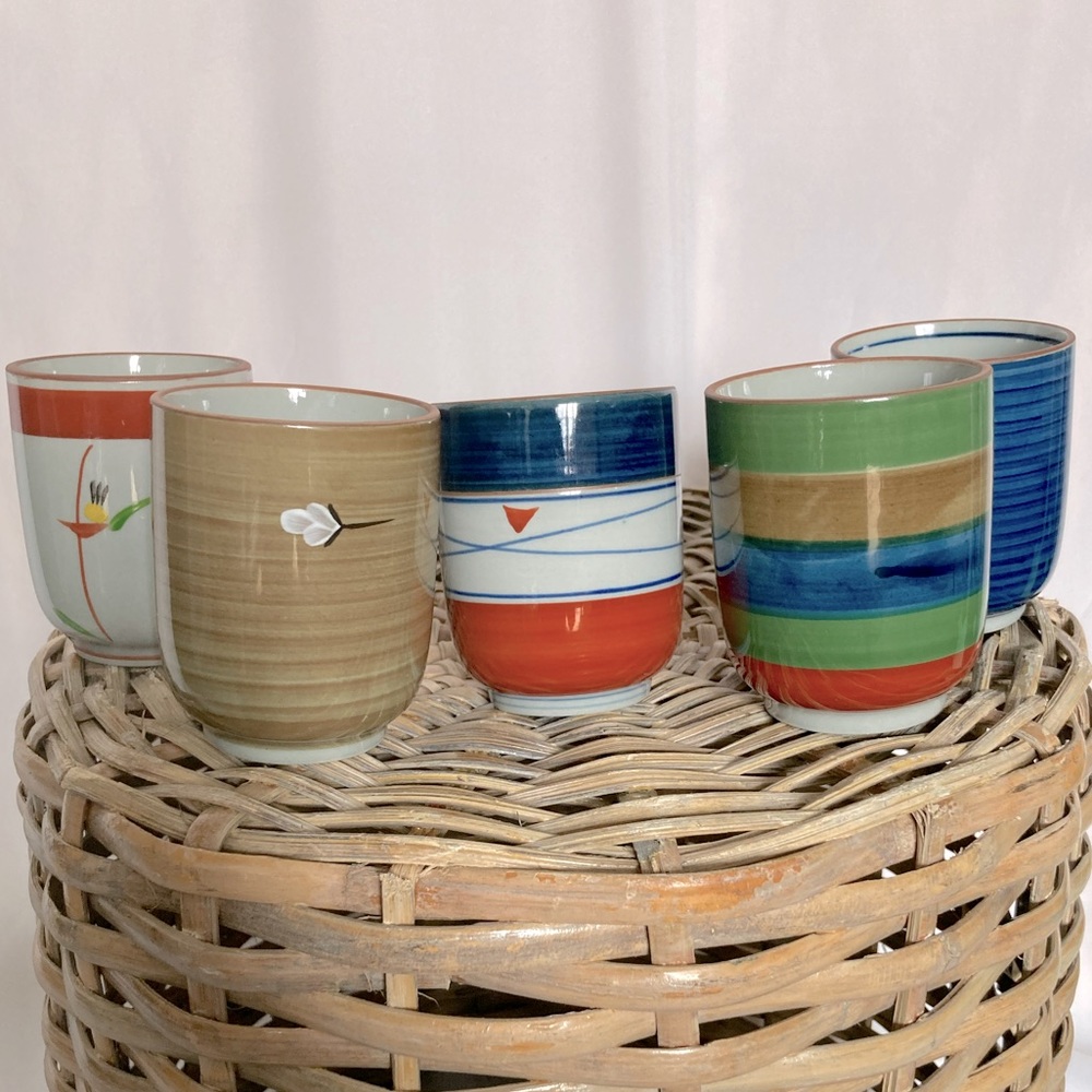 Nobilta Japanese Hand Painted Tea Cups